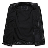 100% Genuine Leather Vintage Look Biker Vest